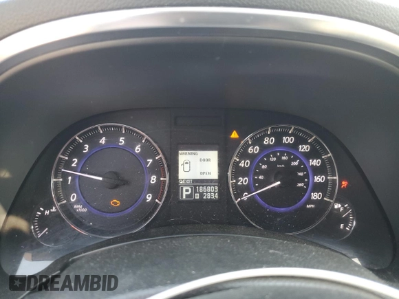 2012 Infiniti FX35 with VIN JN8AS1MW5CM156054, listed as a Copart auction lot 78185764 with 186,803 mi miles and Salvage Title. Bid and sale history available at carsss.com. Image 9.