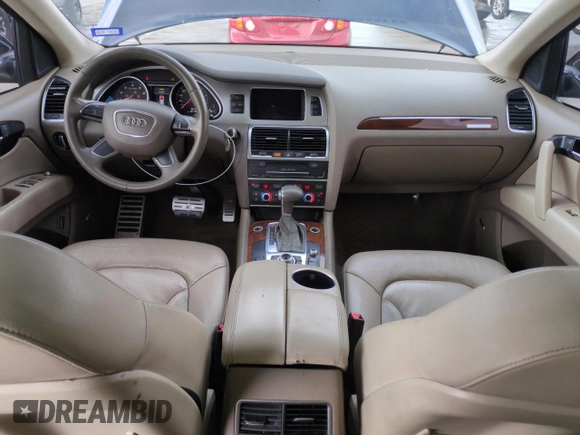 2012 Audi Q7 Premium Plus with VIN WA1LGAFE8CD003527, listed as a Copart auction lot 56162055 with 164,758 mi miles and Salvage title. Bid and sale history available at DreamBid. Image 8.