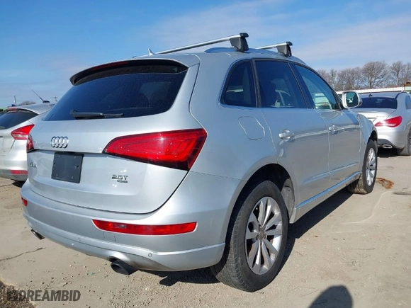 2013 Audi Q5 Premium Plus with VIN WA1LFAFP1DA021780, listed as a IAAI auction lot 41591922 with 188,360 mi miles. Bid and sale history available at carsss.com. Image 4.