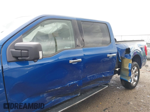 2022 Ford F-150 XL with VIN 1FTFW1E57NKD19877, listed as a IAAI auction lot 42063242 with 41,983 mi miles and . Bid and sale history available at DreamBid. Image 14.