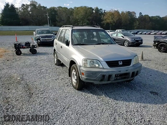 2001 Honda CR-V LX with VIN JHLRD28411S019499, listed as a Copart auction lot 76683944 with 257,124 mi miles and Salvage Title. Bid and sale history available at carsss.com. Image 12.