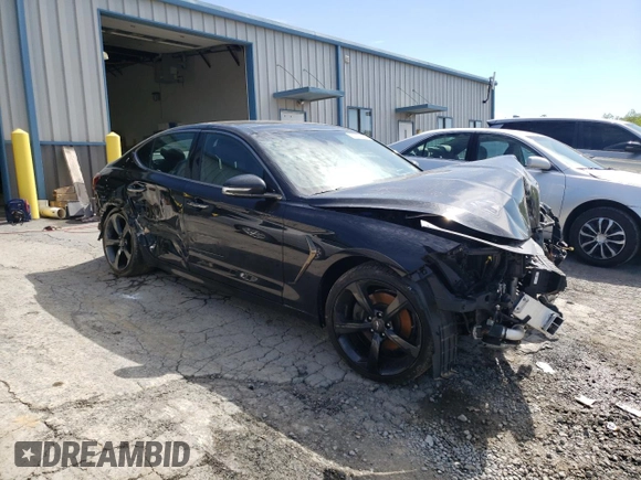2019 Genesis G70 Advanced z VIN KMTG44LA2KU030841, wystawiony jako Copart lot #55983655 z przebiegiem 64 055 mil mil oraz Szkoda całkowita • Salvage title. Historia ofert i sprzedaży dostępna na DreamBid. Obrazek 4.