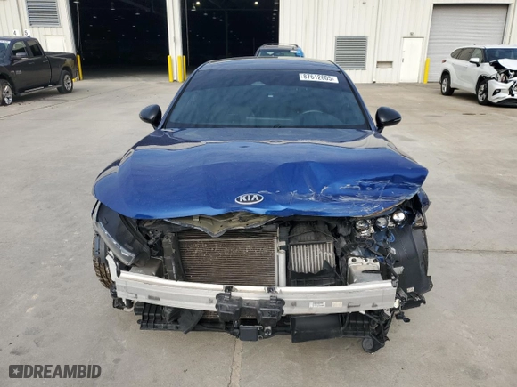 2021 Kia K5 GT-Line with VIN 5XXG64J2XMG044094, listed as a Copart auction lot 87612605 with 83,848 mi miles and Salvage Title. Bid and sale history available at carsss.com. Image 5.