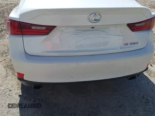 2015 Lexus IS 250 with VIN JTHBF1D20F5048505, listed as a IAAI auction lot 42052694 with 84,280 mi miles and . Bid and sale history available at carsss.com. Image 6.