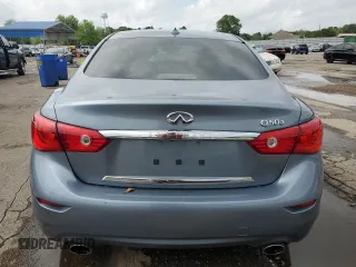 2015 Infiniti Q50 with VIN JN1BV7AP6FM347741, listed as a Copart auction lot 54668405 with 84,788 mi miles and Salvage title. Bid and sale history available at DreamBid. Image 6.