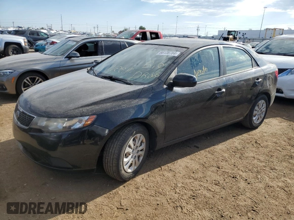 2012 Kia Forte LX with VIN KNAFT4A22C5475856, listed as a Copart auction lot 66138784 with 0 mi miles and Salvage Title. Bid and sale history available at carsss.com. Image 1.