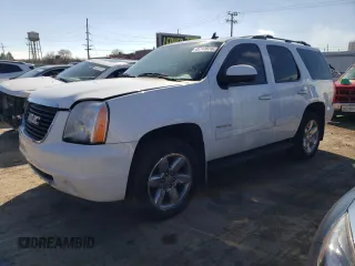 2013 GMC Yukon SLT with VIN 1GKS2CE01DR306482, listed as a Copart auction lot 45743624 with 173,117 mi miles and Salvage Title. Bid and sale history available at carsss.com. Image 1.