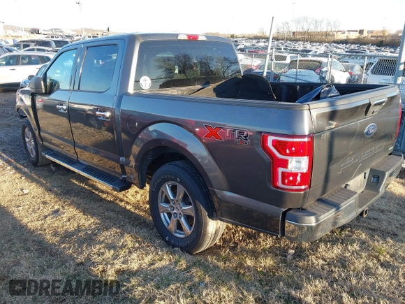 2018 Ford F-150 XL with VIN 1FTEW1EG4JFD05452, listed as a IAAI auction lot 41405530 with 132,266 mi miles and . Bid and sale history available at DreamBid. Image 3.