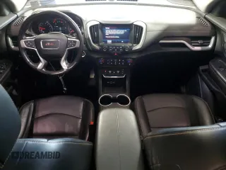 2018 GMC Terrain SLT with VIN 3GKALVEV8JL303985, listed as a Copart auction lot 82407404 with 102,545 mi miles and Salvage Title. Bid and sale history available at carsss.com. Image 8.