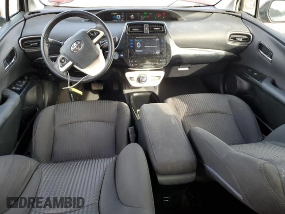 2017 Toyota Prius Plus z VIN JTDKARFPXH3064930, wystawiony jako Copart lot #85227314 z przebiegiem 64 224 mil mil oraz Szkoda całkowita • Salvage title. Historia ofert i sprzedaży dostępna na DreamBid. Obrazek 8.