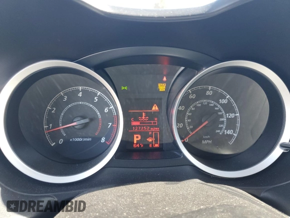 2015 Mitsubishi Lancer DE with VIN JA32U1FUXFU003517, listed as a Copart auction lot 81976354 with 127,252 mi miles and Salvage Title. Bid and sale history available at DreamBid. Image 9.