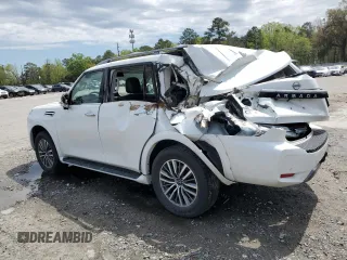2023 Nissan Armada SL with VIN JN8AY2BC2P9180365, listed as a Copart auction lot 50867145 with 8,729 mi miles and Non Repairable. Bid and sale history available at carsss.com. Image 2.