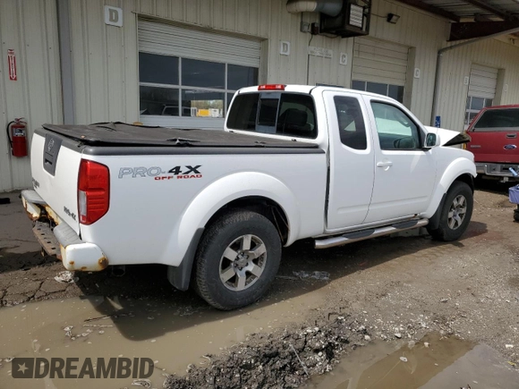 2011 Nissan Frontier SV with VIN 1N6AD0CW3BC430600, listed as a Copart auction lot 54168435 with 206,297 mi miles and Salvage title. Bid and sale history available at DreamBid. Image 3.