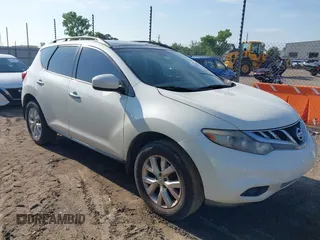2014 Nissan Murano SV z VIN JN8AZ1MU1EW400509, wystawiony jako IAAI lot #42430420 z przebiegiem 204 217 mil mil oraz . Historia ofert i sprzedaży dostępna na DreamBid. Obrazek 1.