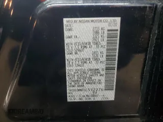 2020 Infiniti QX60 Luxe with VIN 5N1DL0MN7LC532276, listed as a Copart auction lot 50309855 with 14,951 mi miles and Salvage Title. Bid and sale history available at DreamBid. Image 12.