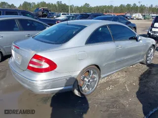 2003 Mercedes-Benz CLK-Class 5.0L with VIN WDBTJ75J63F052544, listed as a IAAI auction lot 41588753 with 1 mi miles. Bid and sale history available at carsss.com. Image 4.