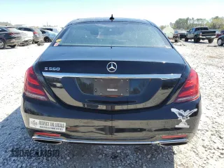 2018 Mercedes-Benz S 560 with VIN WDDUG8DB3JA398510, listed as a Copart auction lot 49276415 with 87,687 mi miles and Salvage Title. Bid and sale history available at carsss.com. Image 6.