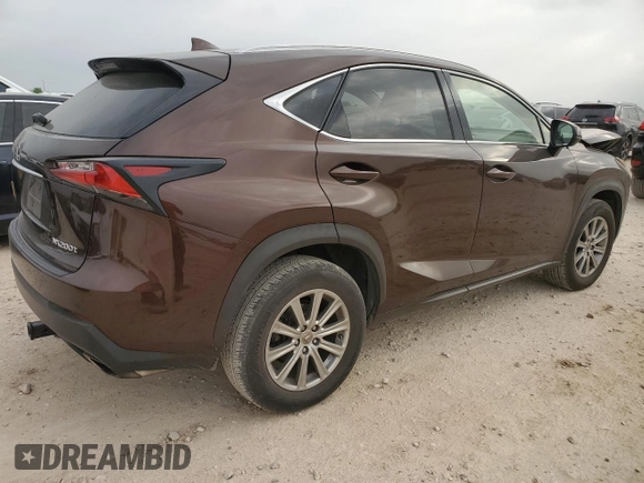 2017 Lexus NX 200t with VIN JTJYARBZ3H2058732, listed as a Copart auction lot 50408115 with 163,820 mi miles and Salvage title. Bid and sale history available at DreamBid. Image 3.