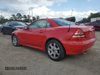 2003 Mercedes-Benz SLK-Class 2.3L with VIN WDBKK49F03F279760, listed as a Copart auction lot 78327544 with 95,497 mi miles and Salvage Title. Bid and sale history available at carsss.com. Image 2.