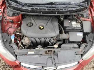 2011 Hyundai Elantra Ltd with VIN KMHDH4AE1BU146653, listed as a Copart auction lot 52102595 with 145,947 mi miles and Salvage Title. Bid and sale history available at carsss.com. Image 11.