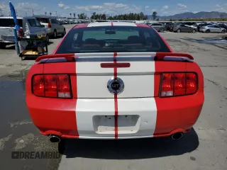 2006 Ford Mustang GT Deluxe with VIN 1ZVHT82H665221722, listed as a Copart auction lot 51848545 with 201,005 mi miles and Salvage Title. Bid and sale history available at carsss.com. Image 6.