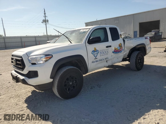 2022 Toyota Tacoma SR with VIN 3TYRX5GN5NT065551, listed as a Copart auction lot 57867435 with 51,120 mi miles and Salvage title. Bid and sale history available at DreamBid. Image 1.