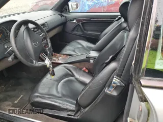 2001 Mercedes-Benz SL-Class with VIN WDBFA68F91F200262, listed as a Copart auction lot 74291654 with 106,092 mi miles and Salvage Title. Bid and sale history available at carsss.com. Image 7.