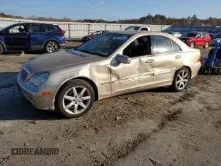 2003 Mercedes-Benz C 230 Kompressor with VIN WDBRF40J43F413609, listed as a Copart auction lot 78871514 with 175,748 mi miles and Salvage Title. Bid and sale history available at DreamBid. Image 1.