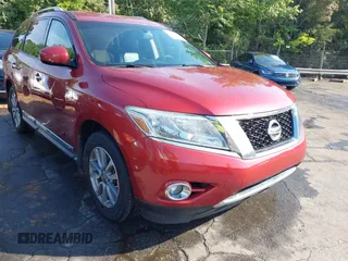 2016 Nissan Pathfinder S with VIN 5N1AR2MN5GC641841, listed as a IAAI auction lot 42158530 with 80,684 mi miles and . Bid and sale history available at DreamBid. Image 1.