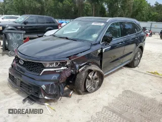 2021 Kia Sorento EX with VIN KNDRH4LGXM5050896, listed as a Copart auction lot 59089495 with 71,804 mi miles and Salvage title. Bid and sale history available at DreamBid. Image 1.
