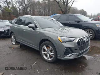 2020 Audi Q3 S line Premium with VIN WA1DECF36L1094769, listed as a IAAI auction lot 41191285 with 30,769 mi miles and . Bid and sale history available at DreamBid. Image 13.