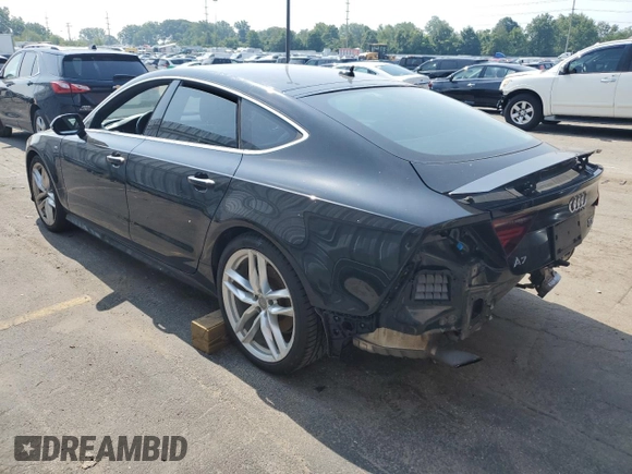 2016 Audi A7 3.0 Premium Plus with VIN WAUWGAFC8GN155628, listed as a Copart auction lot 61131443 with 71,918 mi miles. Bid and sale history available at carsss.com. Image 2.