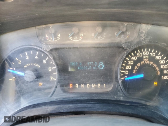 2013 Ford F-150 XL with VIN 1FTNF1EF8DKF54369, listed as a Copart auction lot 81632944 with 40,639 mi miles and Non repairable. Bid and sale history available at DreamBid. Image 9.