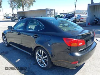 2008 Lexus IS 250 with VIN JTHBK262685078772, listed as a IAAI auction lot 41867903 with 177,566 mi miles and . Bid and sale history available at DreamBid. Image 3.