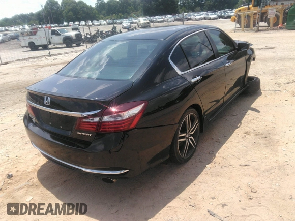 2016 Honda Accord Sport с VIN 1HGCR2F52GA035212, выставлен на аукционе IAAI как лот 42447406 с пробегом Не указан миль и . История ставок и продаж доступна на DreamBid. Изображение 4.