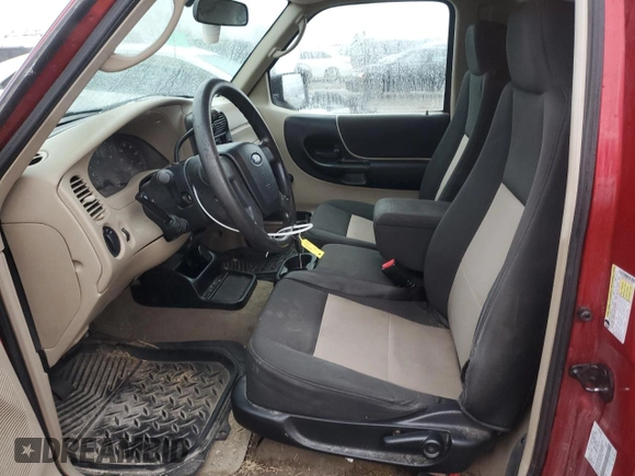 2007 Ford Ranger XL with VIN 1FTYR10UX7PA51749, listed as a Copart auction lot 83933794 with 139,442 mi miles and Salvage title. Bid and sale history available at DreamBid. Image 7.