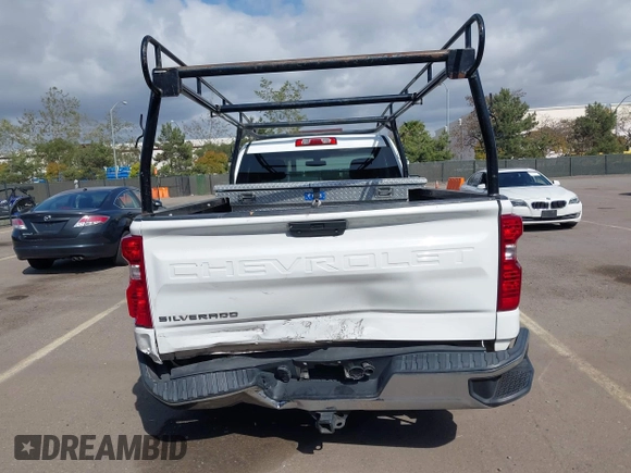 2021 Chevrolet Silverado 1500 Work Truck with VIN 3GCNWAEH5MG239795, listed as a IAAI auction lot 41932783 with 157,700 mi miles. Bid and sale history available at carsss.com. Image 16.