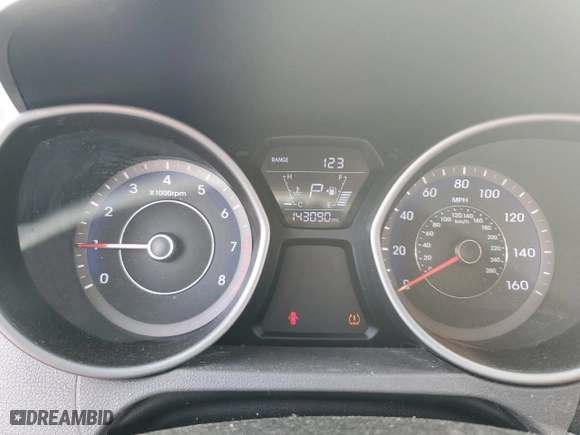 2016 Hyundai Elantra SE with VIN KMHDH4AE6GU601892, listed as a Copart auction lot 50625415 with 143,090 mi miles and Salvage Title. Bid and sale history available at carsss.com. Image 9.