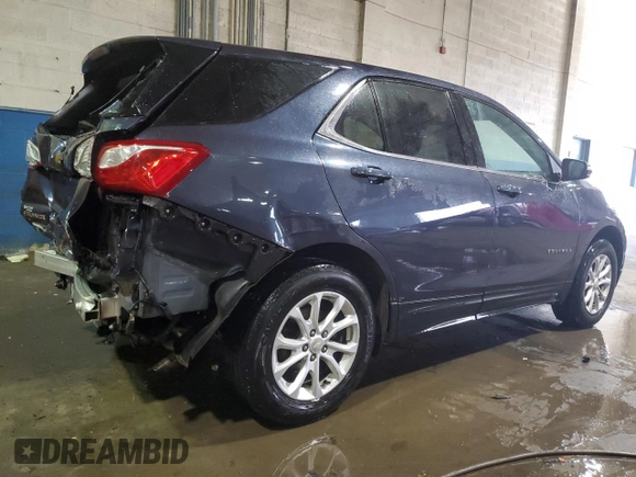 2019 Chevrolet Equinox LT with VIN 3GNAXKEV6KL246449, listed as a Copart auction lot 46797365 with 115,526 mi miles and Clean Title. Bid and sale history available at DreamBid. Image 3.