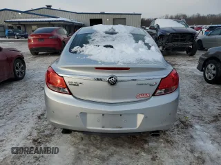 2011 Buick Regal CXL Turbo TO1 with VIN W04GV5EV5B1060414, listed as a Copart auction lot 42299985 with 93,033 mi miles and Salvage Title. Bid and sale history available at carsss.com. Image 6.