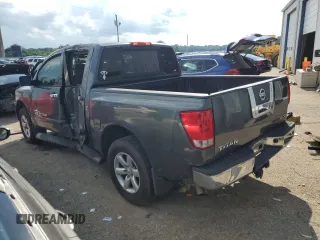 2009 Nissan Titan SE with VIN 1N6BA07D69N306356, listed as a Copart auction lot 63165873 with 126,758 mi miles and Salvage Title. Bid and sale history available at carsss.com. Image 2.