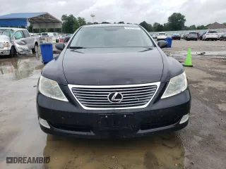 2008 Lexus LS 460 with VIN JTHBL46F285071040, listed as a Copart auction lot 64237634 with 129,550 mi miles and Salvage Title. Bid and sale history available at carsss.com. Image 5.