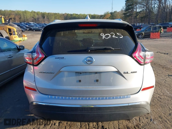2017 Nissan Murano S z VIN 5N1AZ2MH8HN159025, wystawiony jako IAAI lot #41884376 z przebiegiem 124 500 mil mil oraz . Historia ofert i sprzedaży dostępna na DreamBid. Obrazek 16.