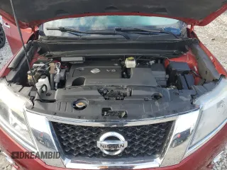 2016 Nissan Pathfinder SV z VIN 5N1AR2MM2GC629668, wystawiony jako Copart lot #52418695 z przebiegiem Nie podano mil oraz Szkoda całkowita • Salvage title. Historia ofert i sprzedaży dostępna na DreamBid. Obrazek 12.