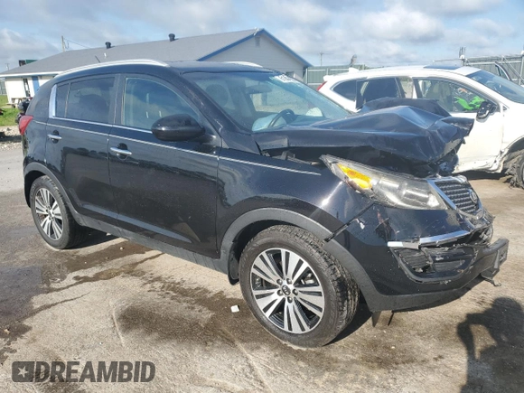 2016 Kia Sportage EX with VIN KNDPC3AC4G7815044, listed as a Copart auction lot 61631635 with 71,289 mi miles and Salvage title. Bid and sale history available at DreamBid. Image 4.
