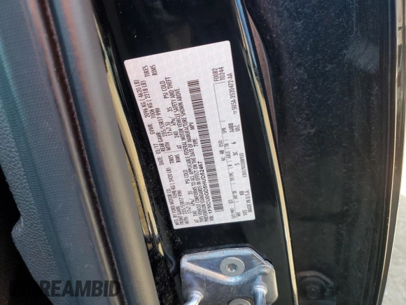 2017 Ford Escape SE z VIN 1FMCU0GD5HUD52467, wystawiony jako Copart lot #70616944 z przebiegiem 115 876 mil mil oraz Szkoda całkowita • Salvage title. Historia ofert i sprzedaży dostępna na DreamBid. Obrazek 15.