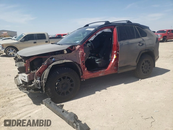 2022 Toyota RAV4 XSE with VIN JTMFB3FV4ND085997, listed as a Copart auction lot 50556935 with 28,662 mi miles and Salvage title. Bid and sale history available at DreamBid. Image 1.