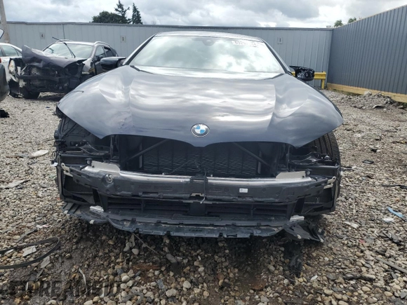 2024 BMW 8 Series M850i with VIN WBAGV8C07RCR35258, listed as a Copart auction lot 69292644 with 0 mi miles and Salvage Title. Bid and sale history available at carsss.com. Image 5.
