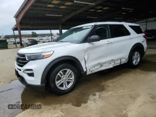 2023 Ford Explorer XLT z VIN 1FMSK7DHXPGB72061, wystawiony jako Copart lot #56231865 z przebiegiem 35 367 mil mil oraz Czysty tytuł • Clean title. Historia ofert i sprzedaży dostępna na DreamBid. Obrazek 1.