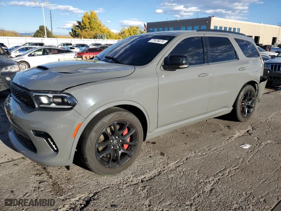 2022 Dodge Durango SRT 392 with VIN 1C4SDJGJ1NC214387, listed as a Copart auction lot 77476474 with 0 mi miles and Salvage Title. Bid and sale history available at carsss.com. Image 1.